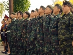 Участники военно-патриотического клуба 